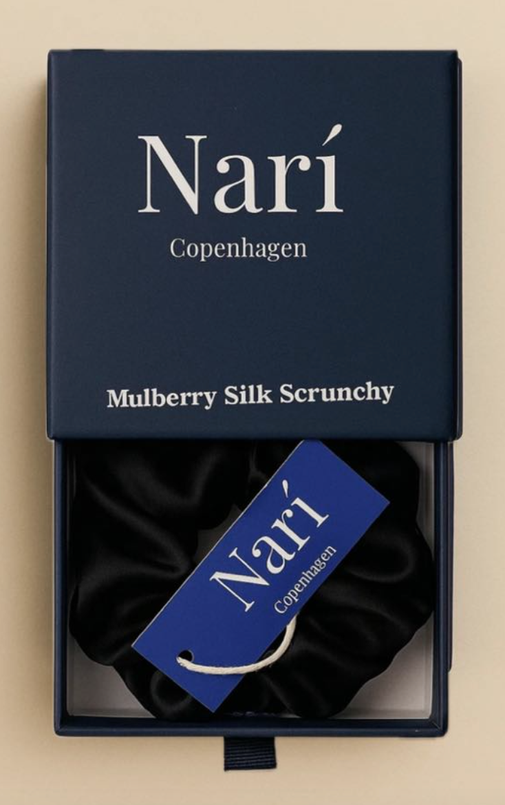 Mulberry Silk Scrunchy