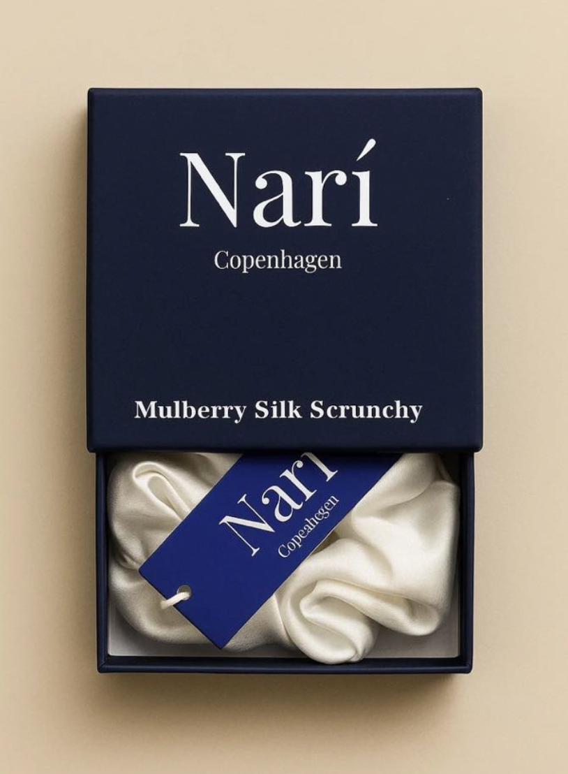 Mulberry Silk Scrunchy