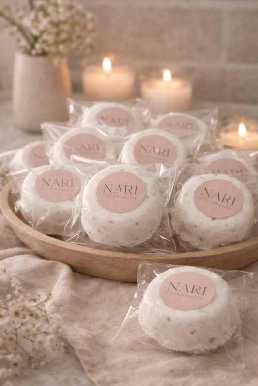 Badebombe med lavendel