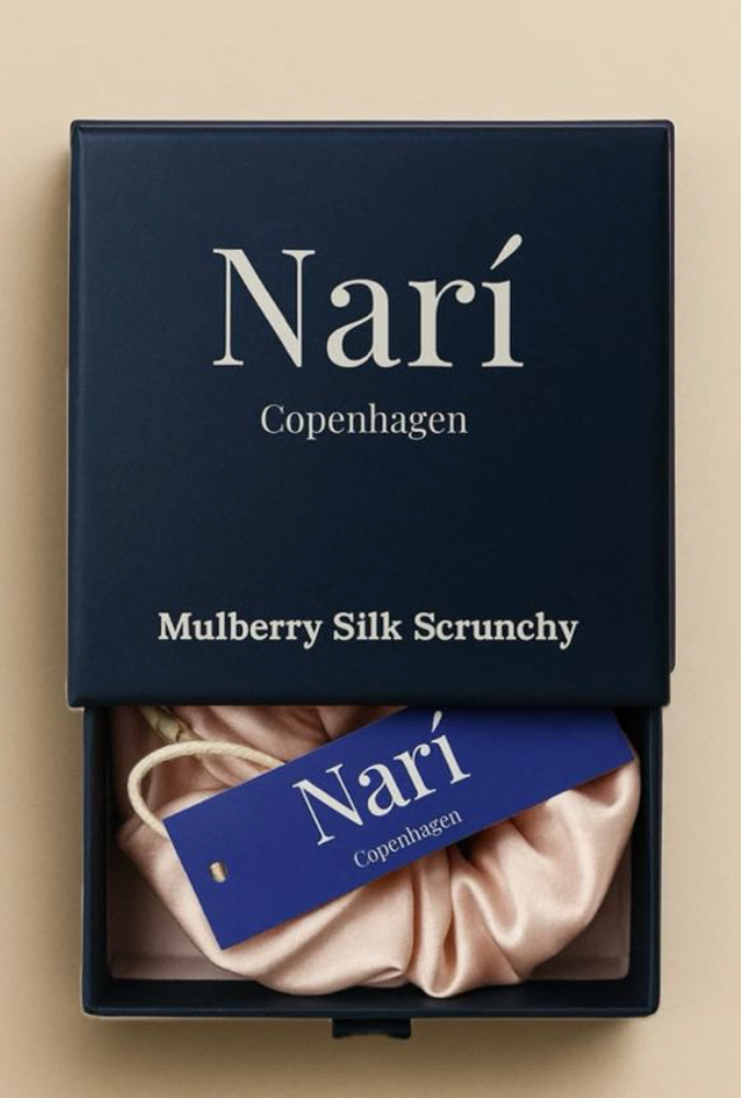 Mulberry Silk Scrunchy